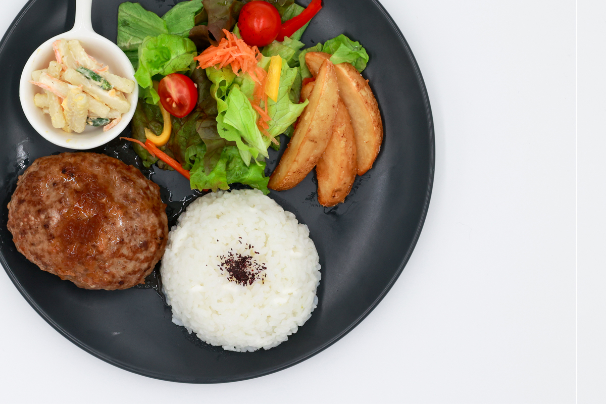ごほうびハンバーグプレート1,400円