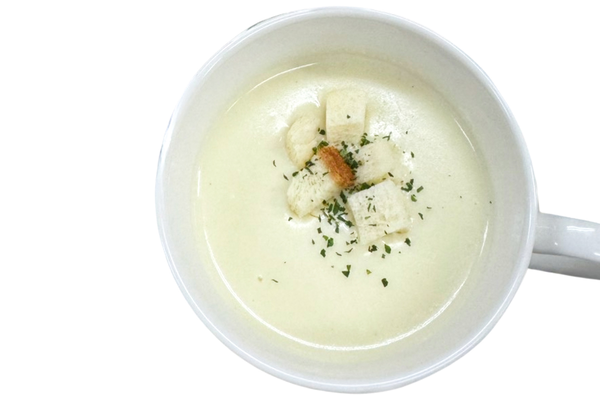 サイドメニューのホワイトコーンポタージュ