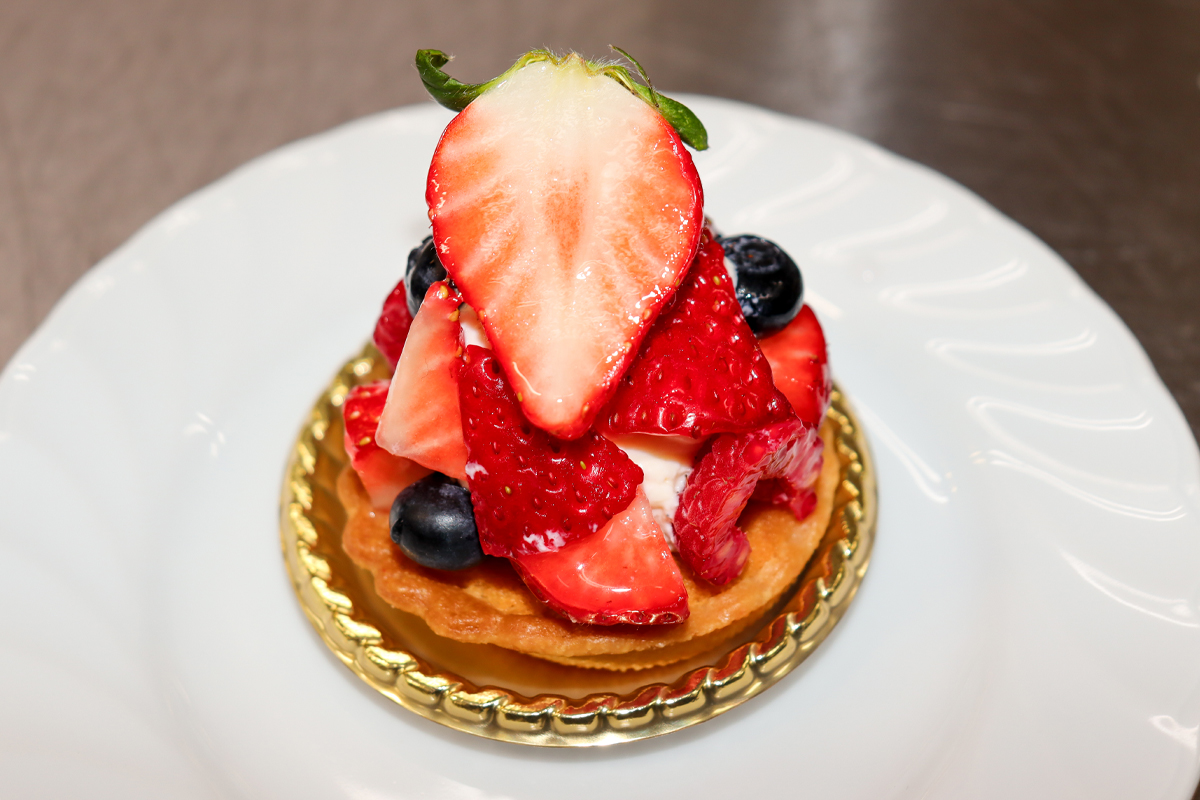 ベリーベリー低糖質フルーツタルト