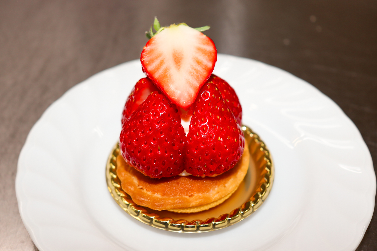 苺の低糖質タルト